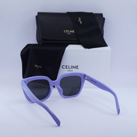 Final Price! Celine CL40198F 78A Lilac/Smoke Sunglasses - Picture 6 of 11